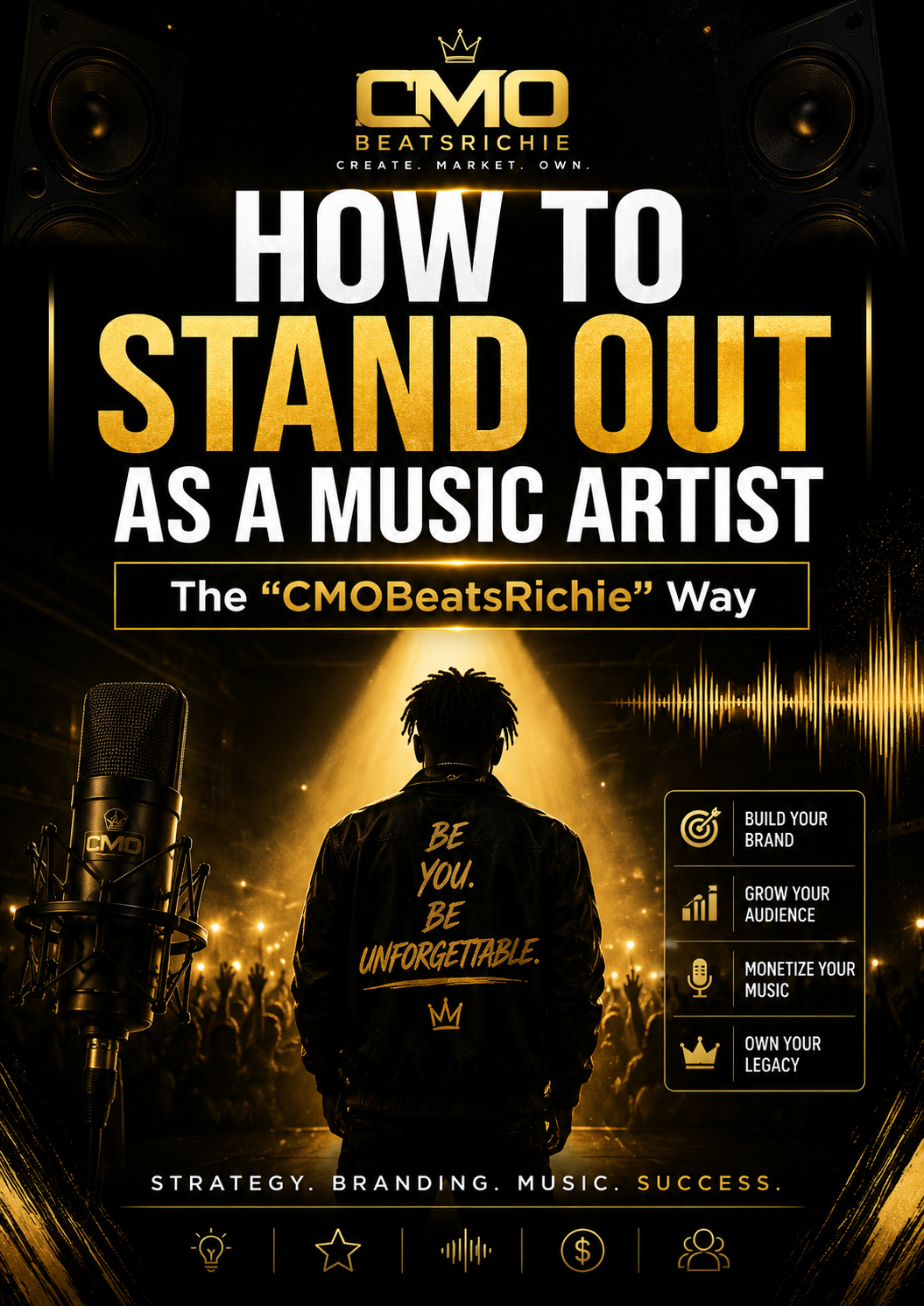 How To Stand Out As A Music Artist Vol. 1 e-book cover